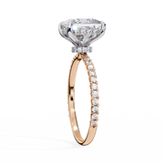 Beautiful Feather Framework Ladies Ring (LR14264)
