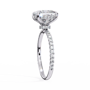 Beautiful Feather Framework Ladies Ring (LR14264)