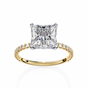 Beautiful Feather Framework Ladies Ring (LR14264)
