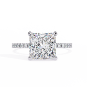 Beautiful Feather Framework Ladies Ring (LR14264)
