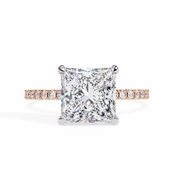 Beautiful Feather Framework Ladies Ring (LR14264)