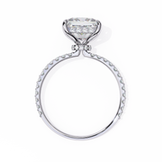 Beautiful Feather Framework Ladies Ring (LR14264)