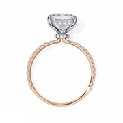 Beautiful Feather Framework Ladies Ring (LR14264)