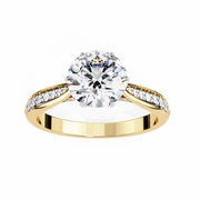 Pretty Cluster Figure Ladies Ring (LR14267)