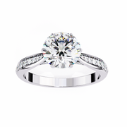 Pretty Cluster Figure Ladies Ring (LR14267)
