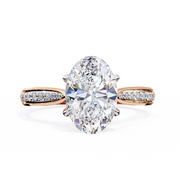 Handsome Heart Smoke Ladies Ring (LR14268)
