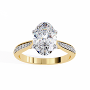 Handsome Heart Smoke Ladies Ring (LR14268)