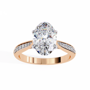 Handsome Heart Smoke Ladies Ring (LR14268)