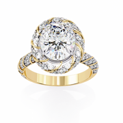 Divine Bezel Nerve Ladies Ring (LR14271)