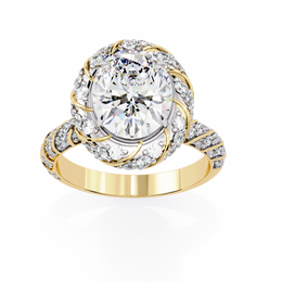 Divine Bezel Nerve Ladies Ring (LR14271)