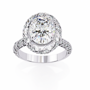 Divine Bezel Nerve Ladies Ring (LR14271)