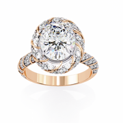 Divine Bezel Nerve Ladies Ring (LR14271)