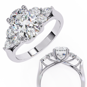 Glorious Unicorn Romance Ladies Ring (LR14273)