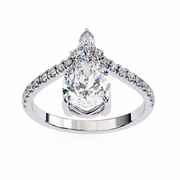 Resplendent Braided Love Ladies Ring (LR14274)