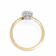 Resplendent Braided Love Ladies Ring (LR14274)