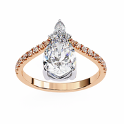 Resplendent Braided Love Ladies Ring (LR14274)