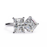 Fascinating V-Prong Passion Ladies Ring (LR14275)