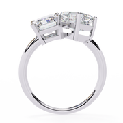 Fascinating V-Prong Passion Ladies Ring (LR14275)
