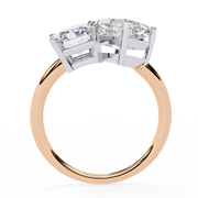 Fascinating V-Prong Passion Ladies Ring (LR14275)