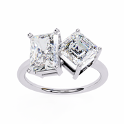 Fascinating V-Prong Passion Ladies Ring (LR14275)