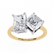 Fascinating V-Prong Passion Ladies Ring (LR14275)
