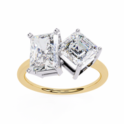 Fascinating V-Prong Passion Ladies Ring (LR14275)