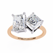 Fascinating V-Prong Passion Ladies Ring (LR14275)