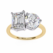 Coruscating Dragonfly Smoke Ladies Ring (LR14276)