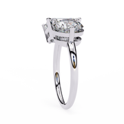 Coruscating Dragonfly Smoke Ladies Ring (LR14276)