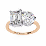 Coruscating Dragonfly Smoke Ladies Ring (LR14276)