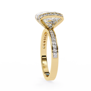 Mesmerizing Channel Spark Ladies Ring (LR14278)