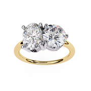 Scintillating Tension Crush Ladies Ring (LR14280)