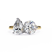 Fetch Interlocking Form Ladies Ring (LR14281)