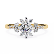 Celestial Twisted Silhouette Ladies Ring (LR14282)