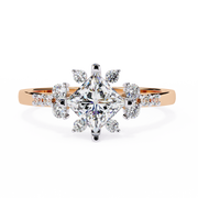 Celestial Twisted Silhouette Ladies Ring (LR14282)
