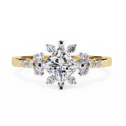 Celestial Twisted Silhouette Ladies Ring (LR14282)