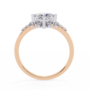 Celestial Twisted Silhouette Ladies Ring (LR14282)