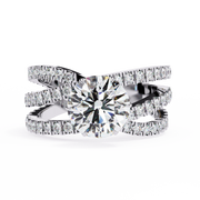 Mesmerizing Flush Mirage Ladies Ring (LR14283)