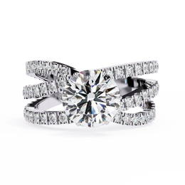 Mesmerizing Flush Mirage Ladies Ring (LR14283)