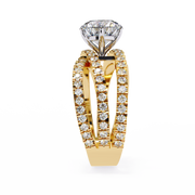 Mesmerizing Flush Mirage Ladies Ring (LR14283)