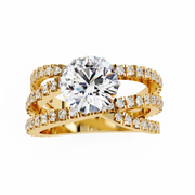 Mesmerizing Flush Mirage Ladies Ring (LR14283)