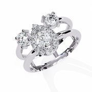 Intoxicating Gypsy Fire Ladies Ring (LR14287)