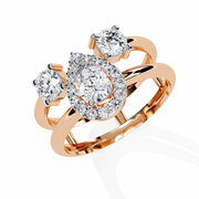 Intoxicating Gypsy Fire Ladies Ring (LR14287)
