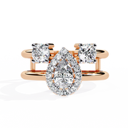 Intoxicating Gypsy Fire Ladies Ring (LR14287)