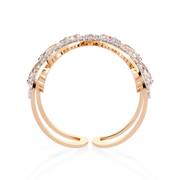 Exquisite Knot Crush Ladies Ring (LR14289)