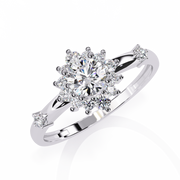 Prismatic Tree Illusion Ladies Ring (LR14290)