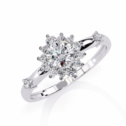 Prismatic Tree Illusion Ladies Ring (LR14290)