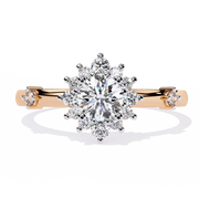 Prismatic Tree Illusion Ladies Ring (LR14290)