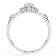 Prismatic Tree Illusion Ladies Ring (LR14290)