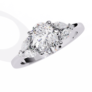 Majestic Fairy Heart Ladies Ring (LR14291)